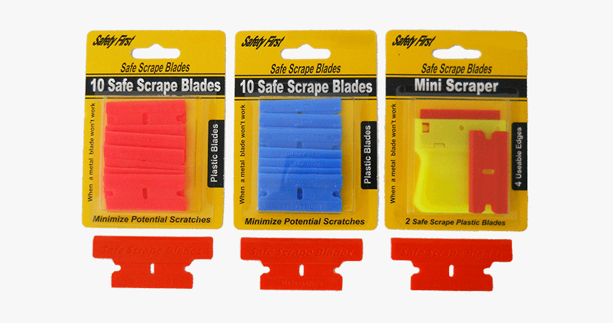 Plastic Razor Blade Sample Kit - Toy, HD Png Download