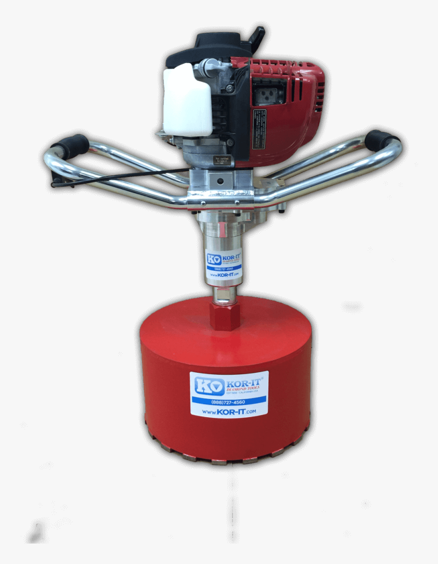 K-512 Sewer Pipe Tap Hand Held Core Drill - Core Drill, HD Png Download