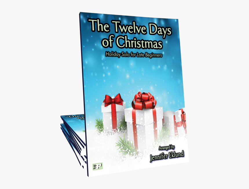 The Twelve Days Of Christmas For Easy Piano 
 Title - Poster, HD Png Download