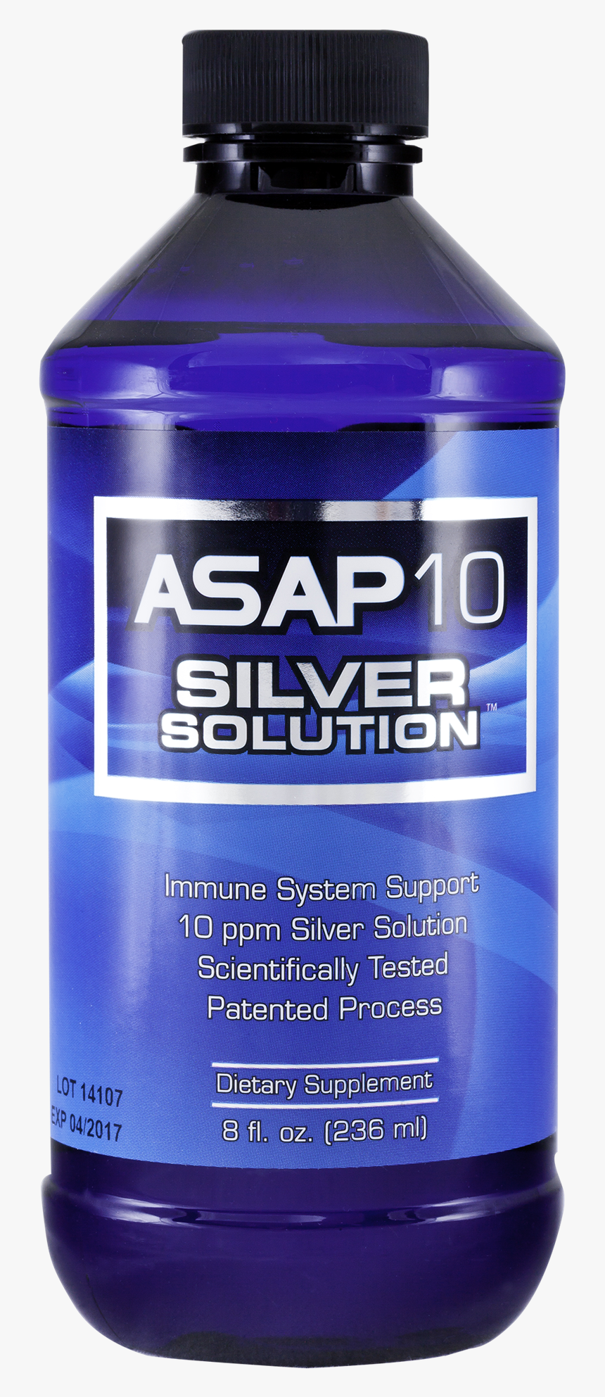Asap Solution Colloidal Silver - Distilled Water, HD Png Download