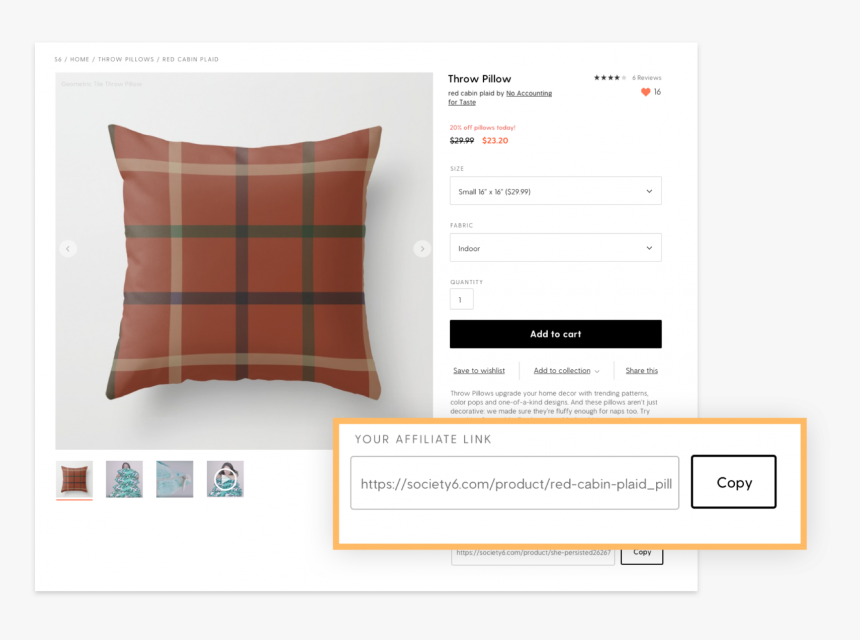 Society6 Affiliate Link, HD Png Download