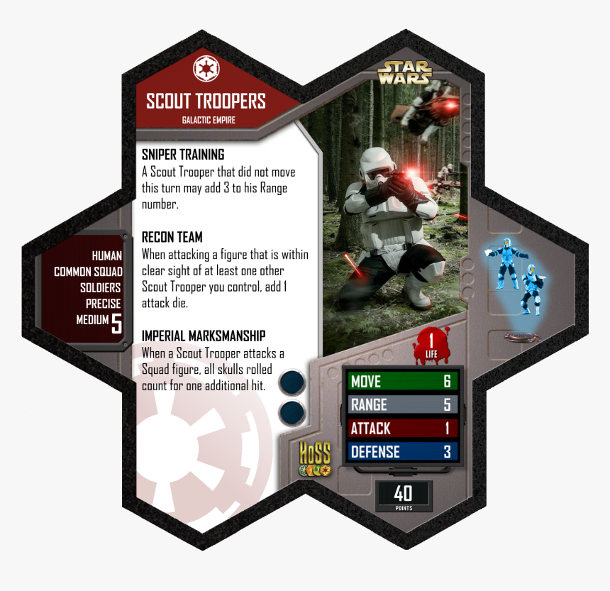 Heroscape Starwars Storm Troopers, HD Png Download