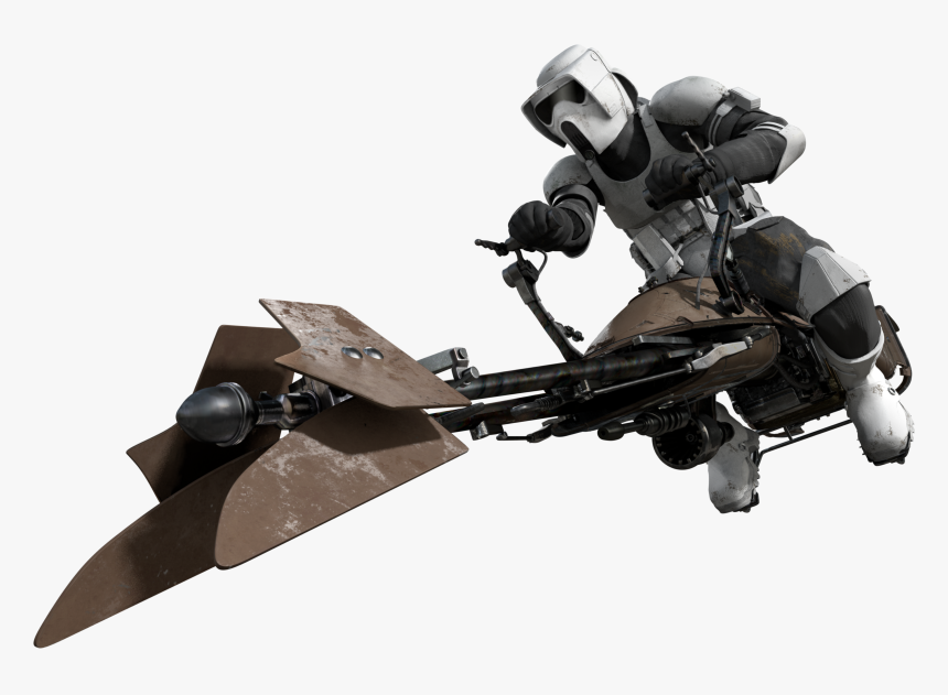 Star Wars Battlefront 2 Speeder Bike, HD Png Download