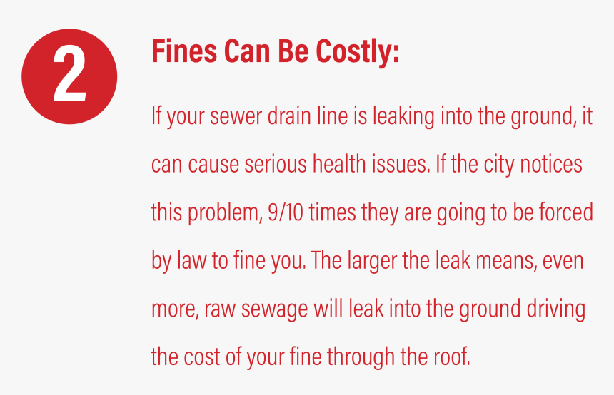 Putting Off Sewer Repair Can Cost You, Reason - Carmine, HD Png Download