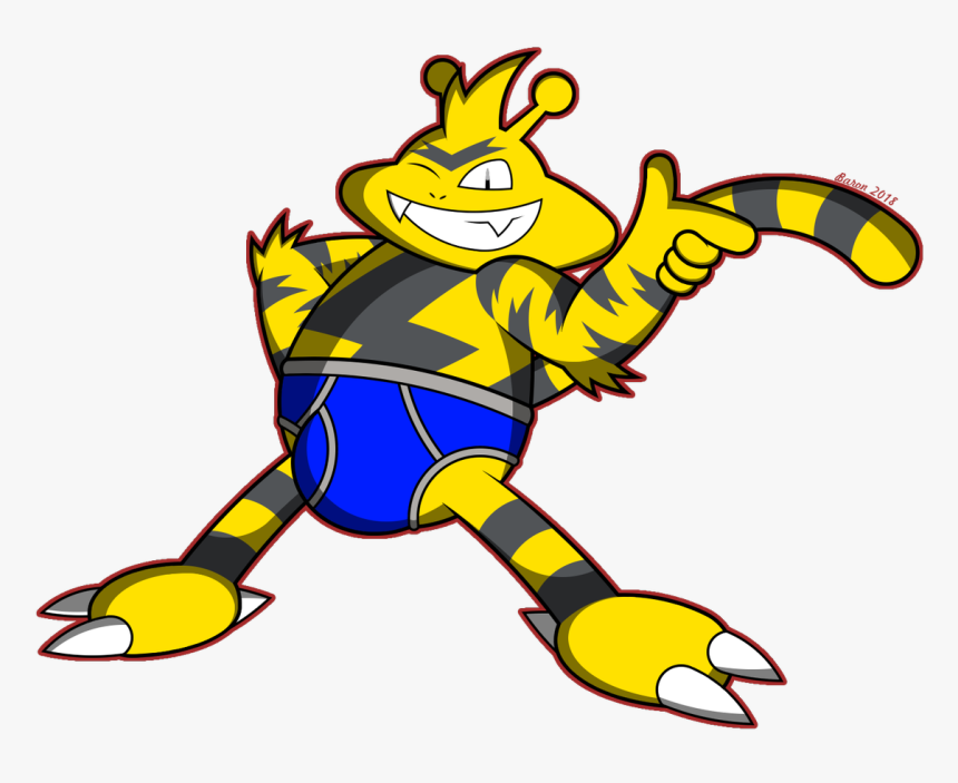 Weasyl Electabuzz, HD Png Download