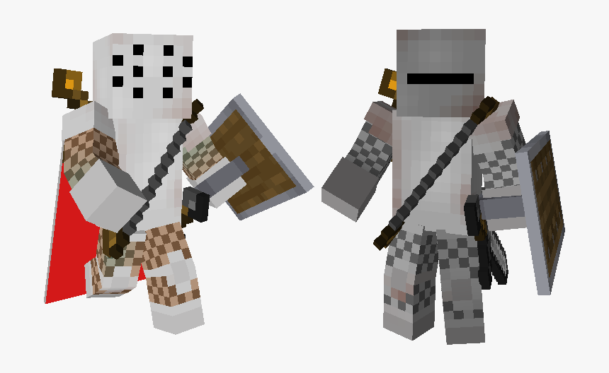 Battleupdate - Minecraft Knight, HD Png Download