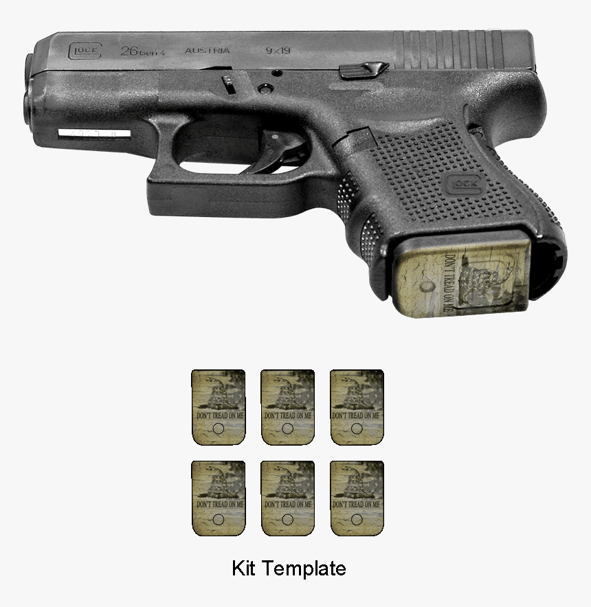 Don T Tread On Me Pistol Mag Skins - Pistol Mag, HD Png Download