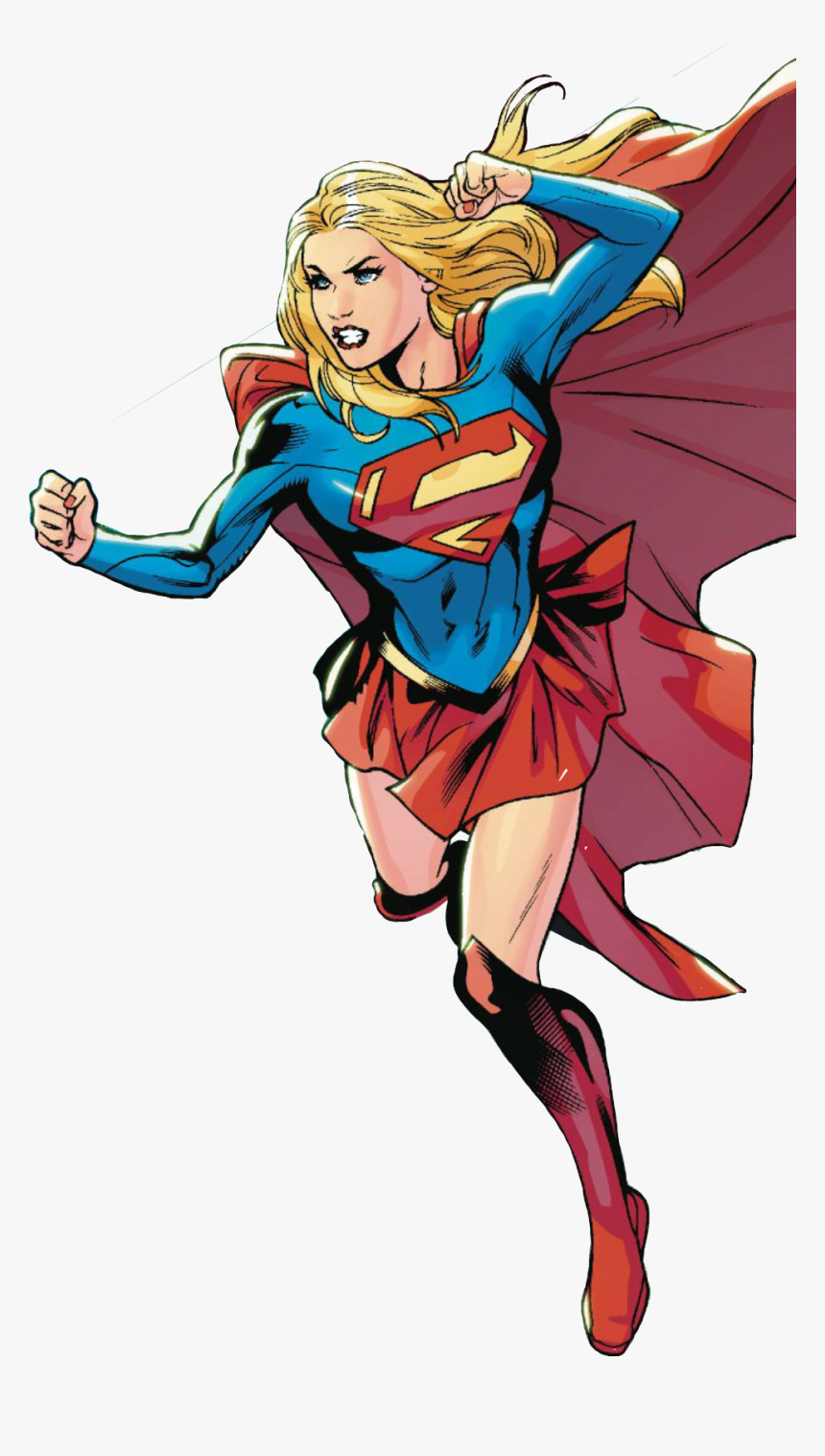 2 By Steve Orlando Clipart (956x1643), Png Download - Sticker Super Girl, Transparent Png