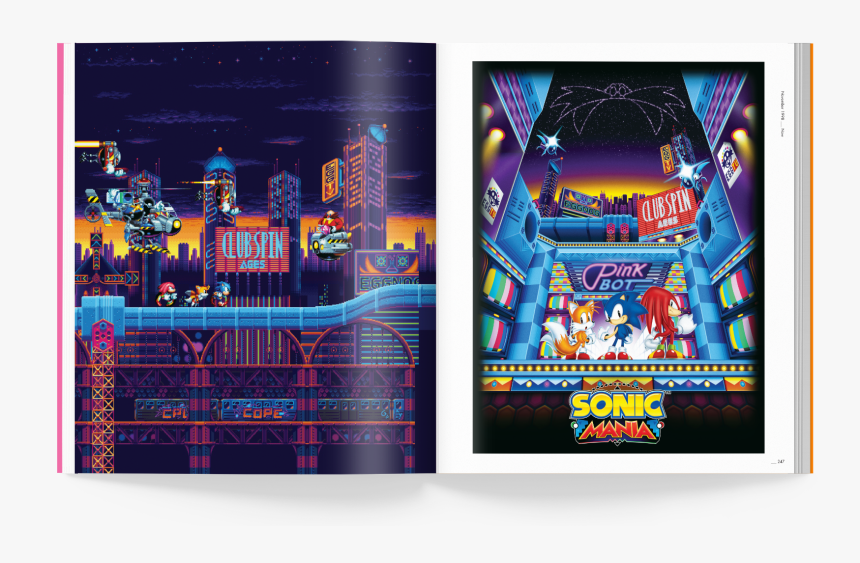 Sonic Mania Art Book, HD Png Download