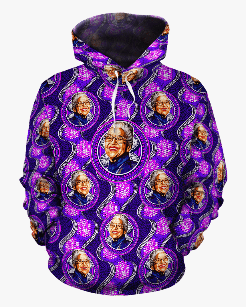 Rosa Parks Fabric All-over Hoodie, HD Png Download