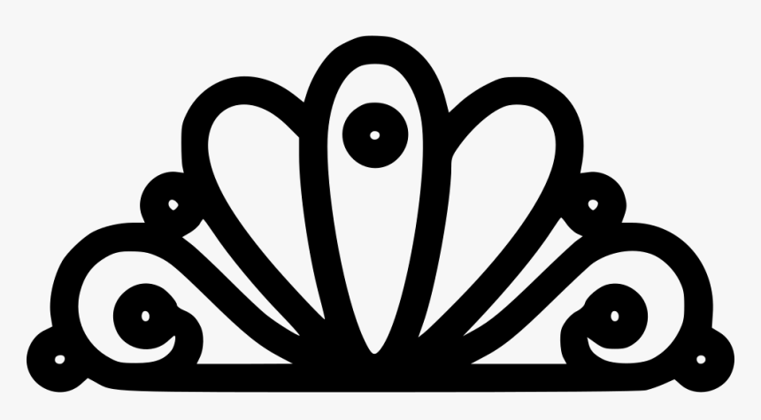 Tiara - Princess Crown Icon Png, Transparent Png