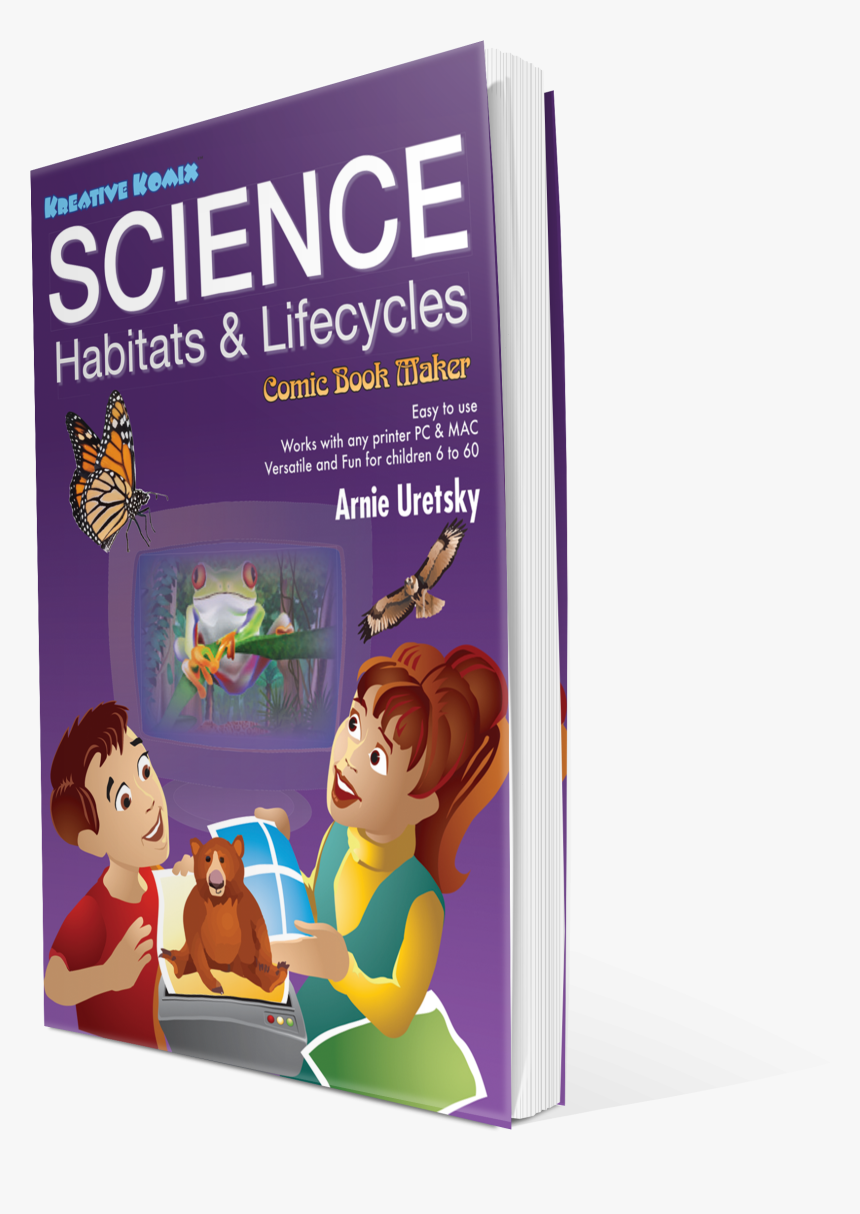 Transparent Comic Book Template Png - Cartoon, Png Download