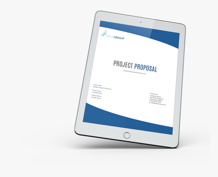 Company Proposal E Book Template Portfolio Plan Pdf - Smartphone, HD Png Download