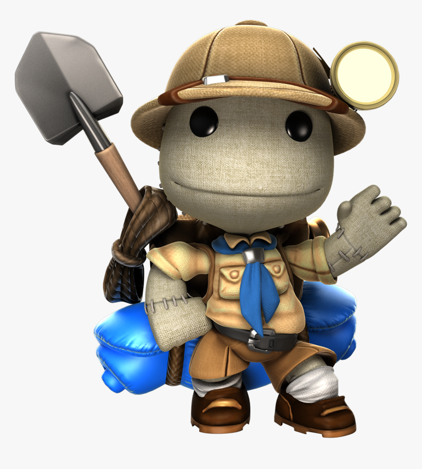 Run Sackboy Run Coming To Ps Vita & Mobile Devices - Little Big Planet Personaggi, HD Png Download