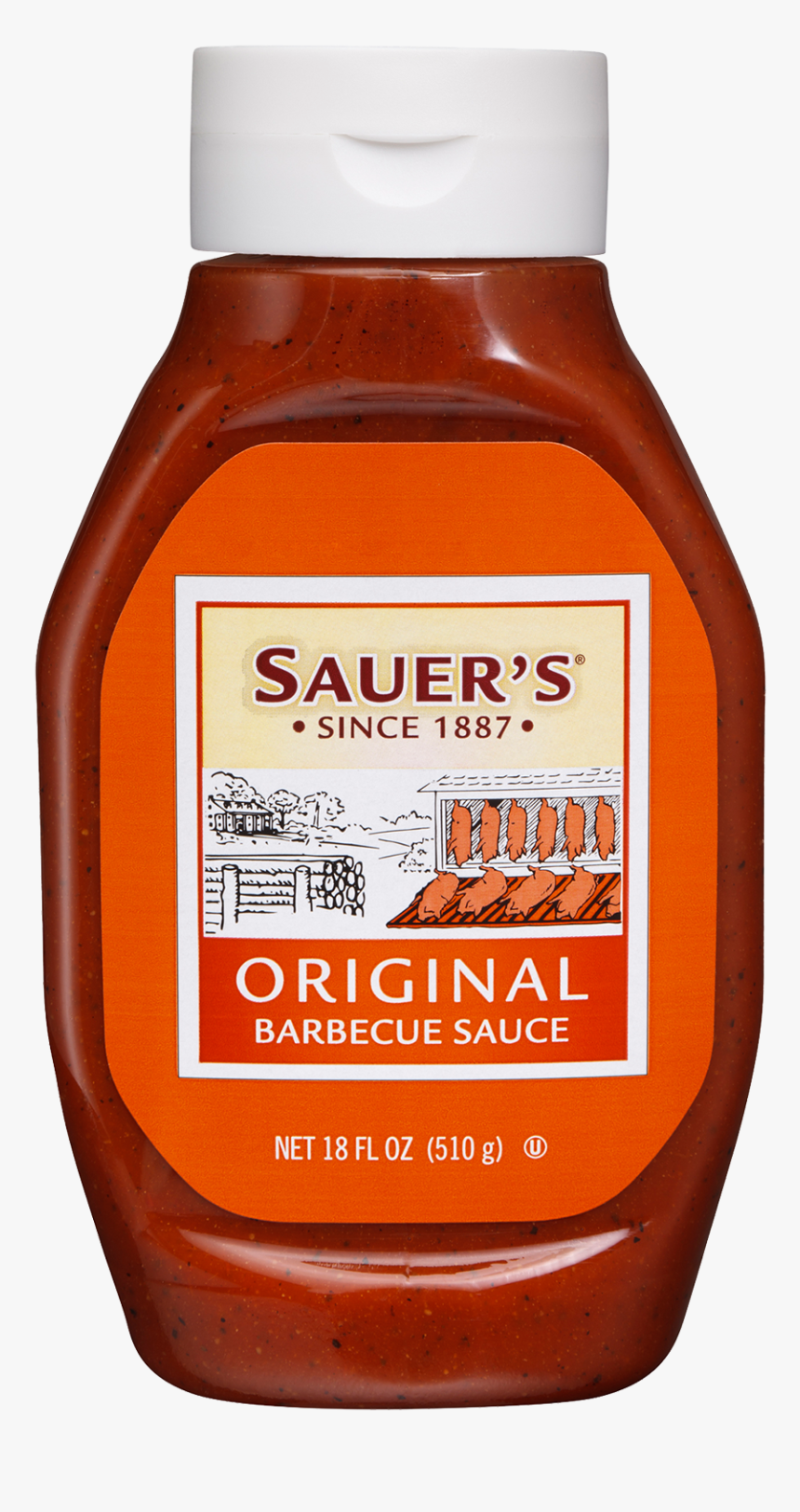 Sauers Bbq Sauce , Png Download - Bottle, Transparent Png