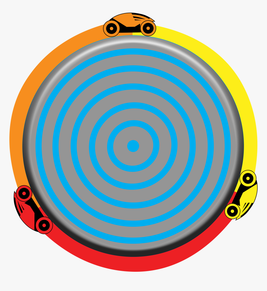 Image Of Lightcycles T-shirt - Circle, HD Png Download