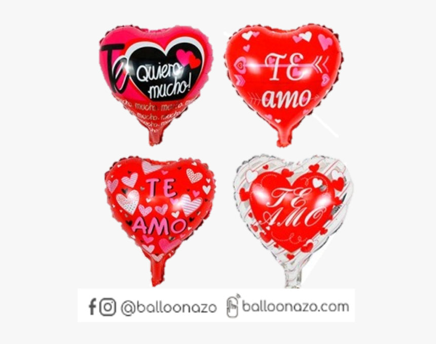 Globos Metalicos Te Amo, HD Png Download