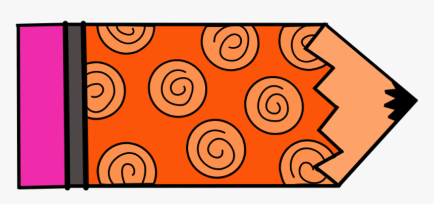 Spiral Dot Pencil Clipart, HD Png Download