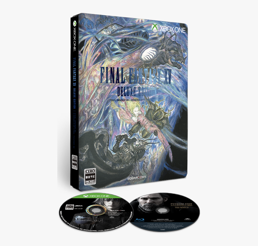 Final Fantasy Xv - Final Fantasy Xv Steelbook Ps4, HD Png Download