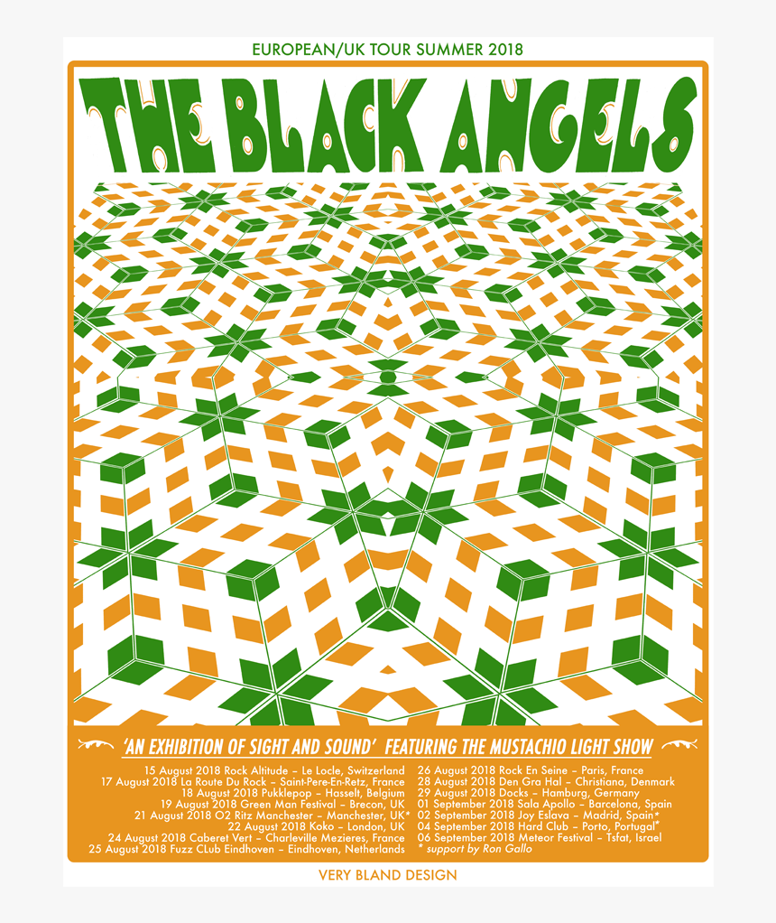 The Black Angels - Black Angels 2018 Tour, HD Png Download