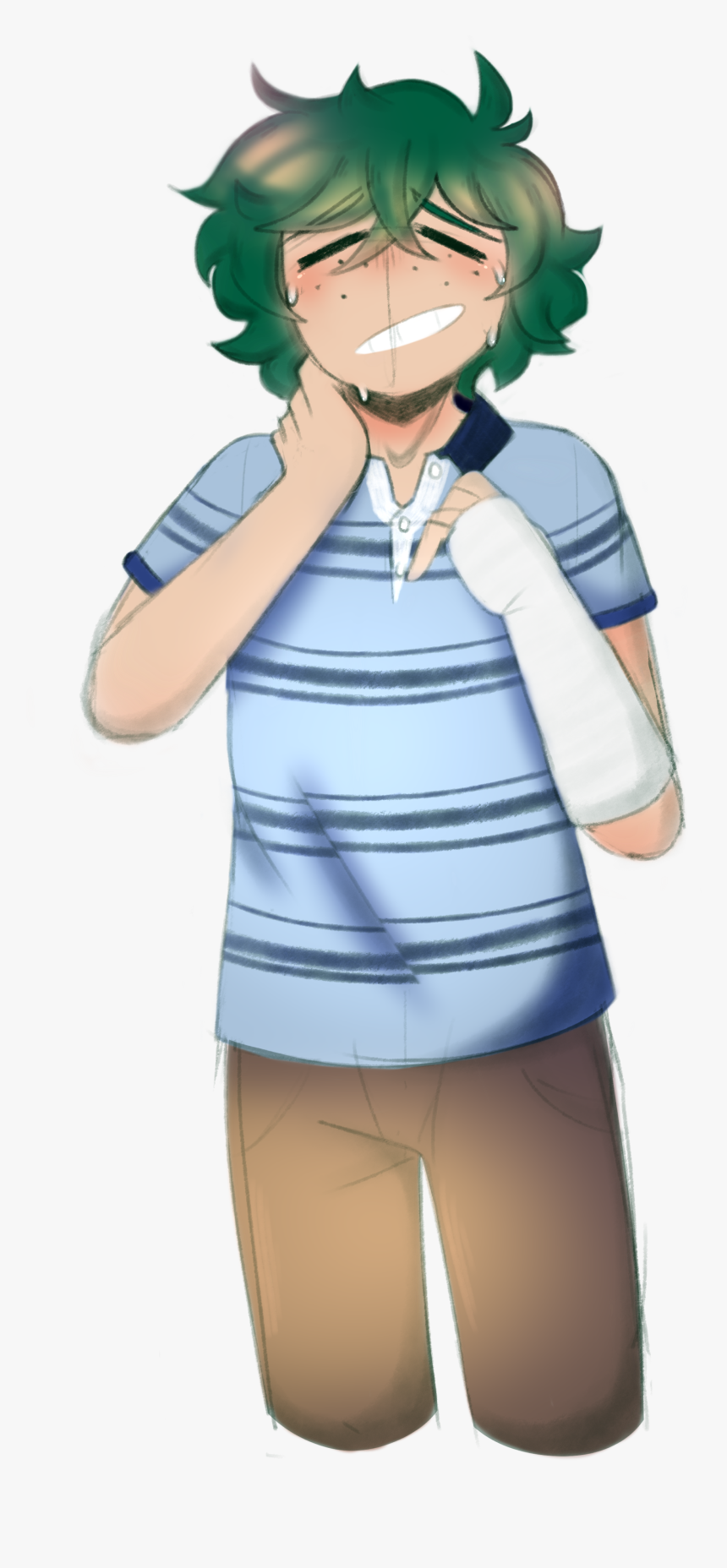 All Ive Thought About This Week Is Deku Being Evan - Deku As Evan Hansen, HD Png Download