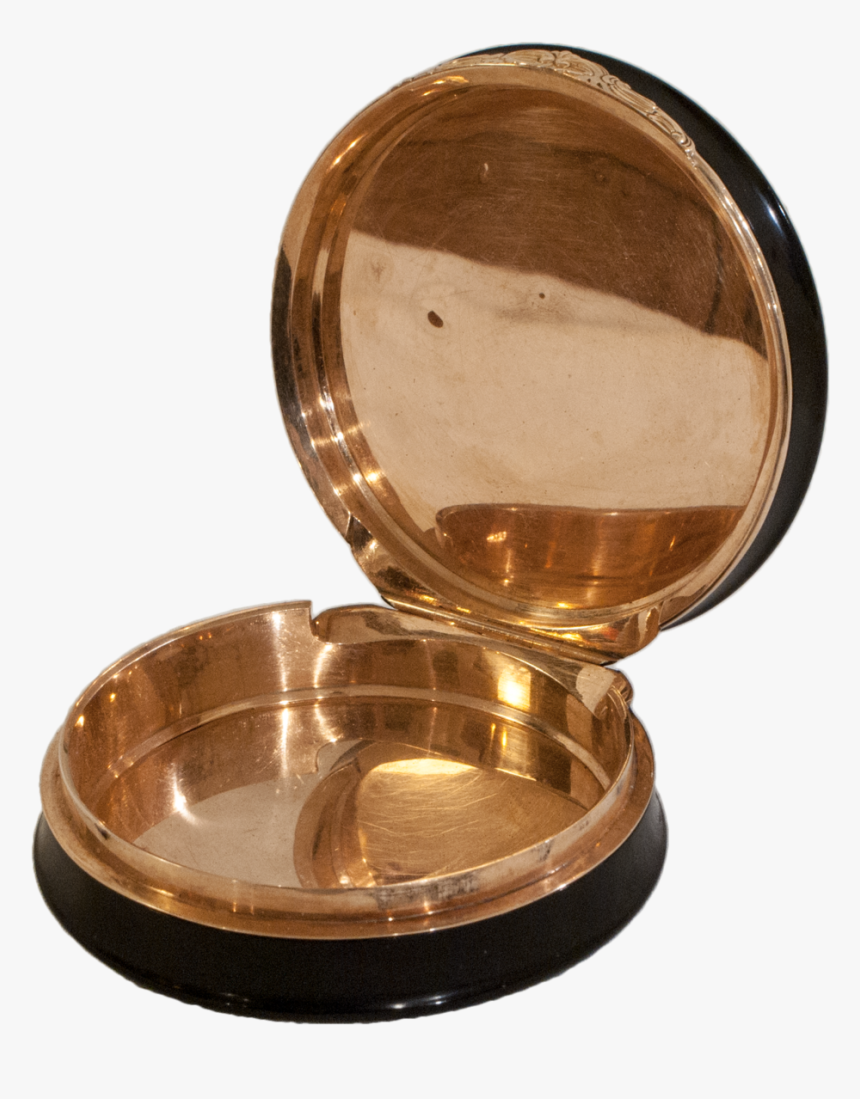 Butterflies Micromosaic Snuff Box Gold And Tortoiseshell, HD Png Download