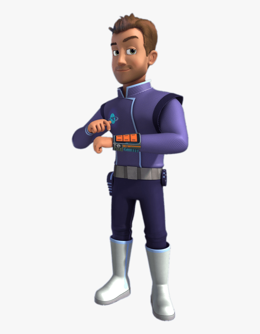 Captain Joe Callisto Purple Suit - Miles From Tomorrowland Phoebe And Leo, HD Png Download