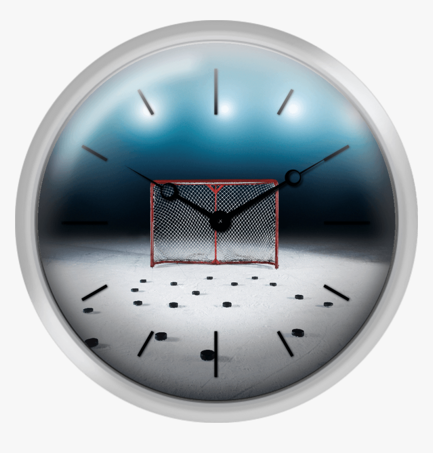 Ice Hockey Goal Surrounded By Pucks - Circle, HD Png Download