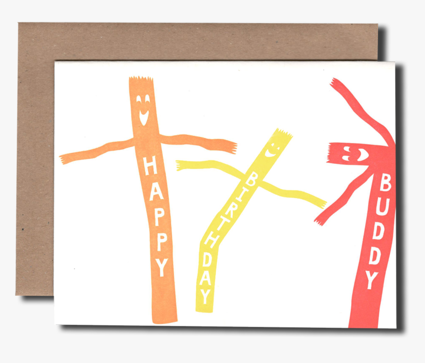 Air Dancer Birthday - Letterpress Air Dancer, HD Png Download
