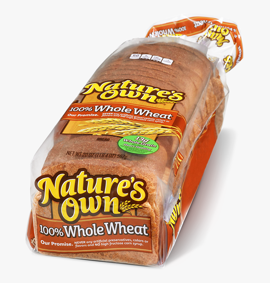 Product Soft Wholewheat2 890x1000px - Nature's Own Whole Wheat With Honey, HD Png Download