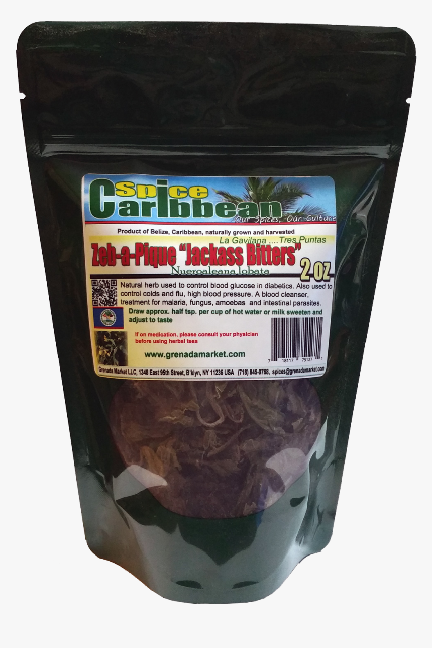 Jackass Bitters Zebapique Plant, HD Png Download