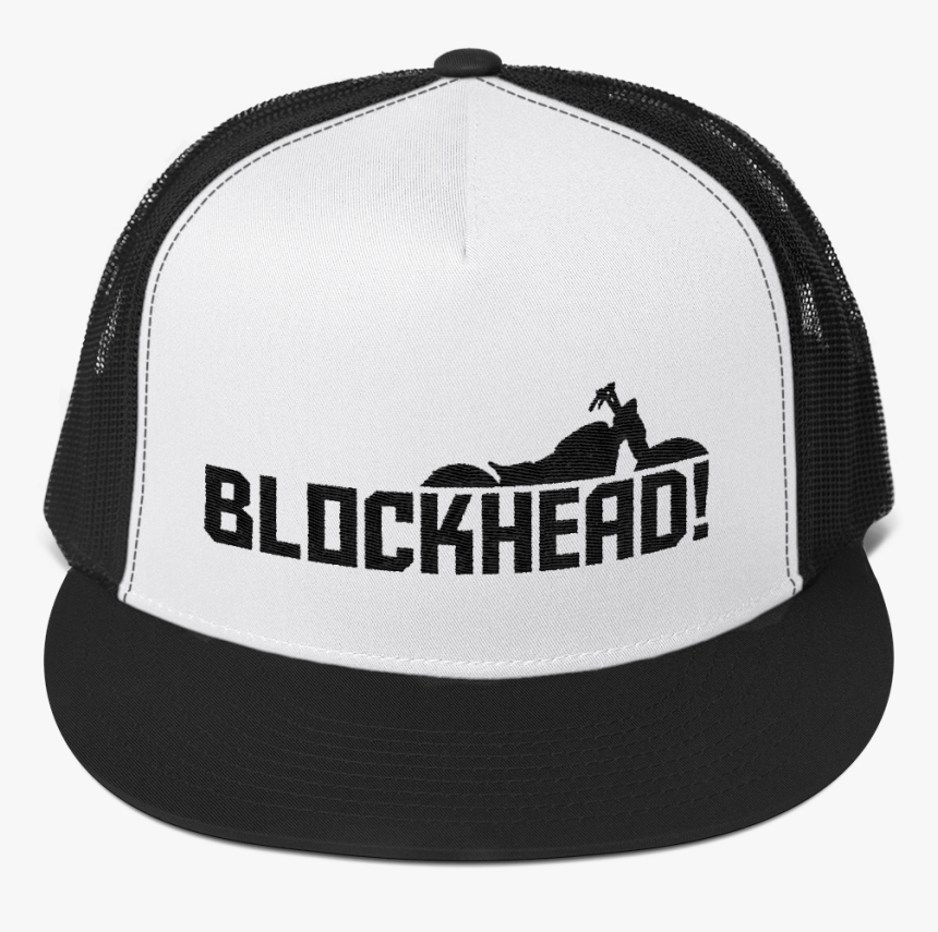 Blockcycle Trucker Hat Blockheadmoto - Giant Trevally Trucker Cap, HD Png Download