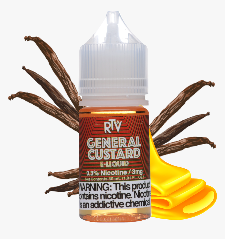 E-liquid General Custard - Vanilla, HD Png Download