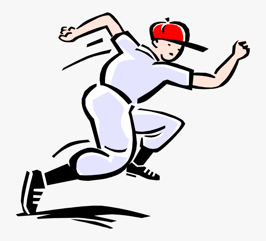 Vector Illustration Of 1950 S Vintage Style Baseball - Baseball Clip Art, HD Png Download