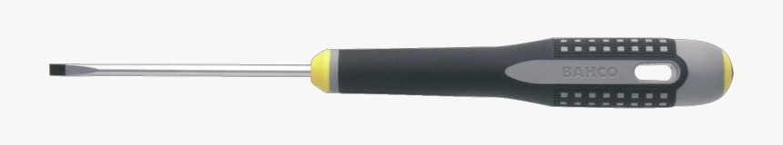 Bahco Screwdriver Ergo Range Slotted Head Flared Tip - Bradawl, HD Png Download