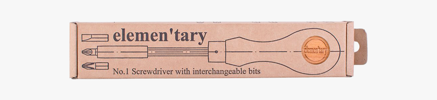 Elementary No 1 Screwdriver Set, HD Png Download