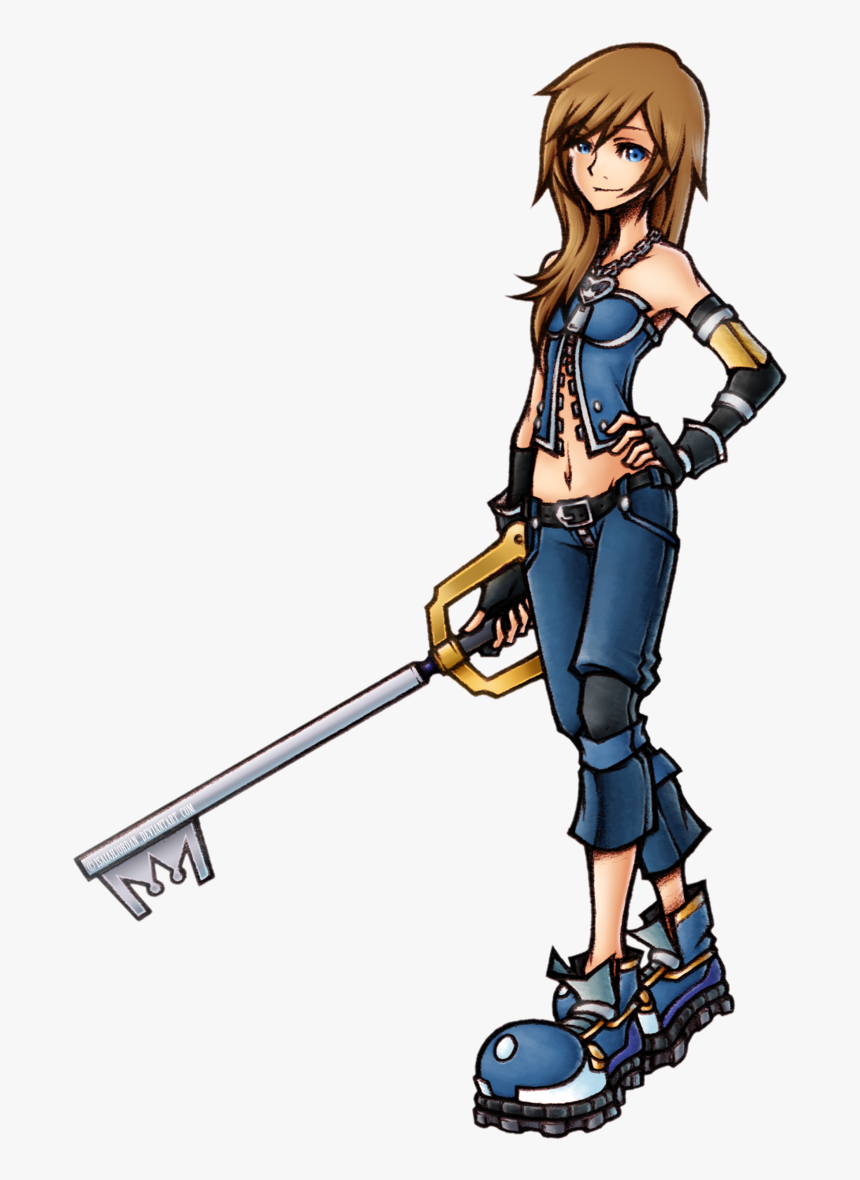 Kingdom Hearts Sora And Kairi's Daughter, HD Png Download