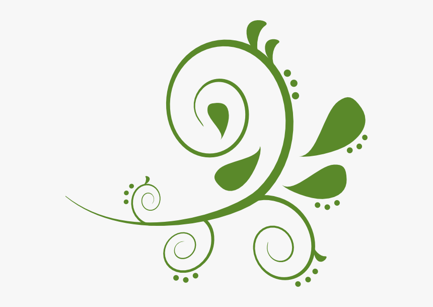 Green Swirls Png - Clipart Green Swirls, Transparent Png