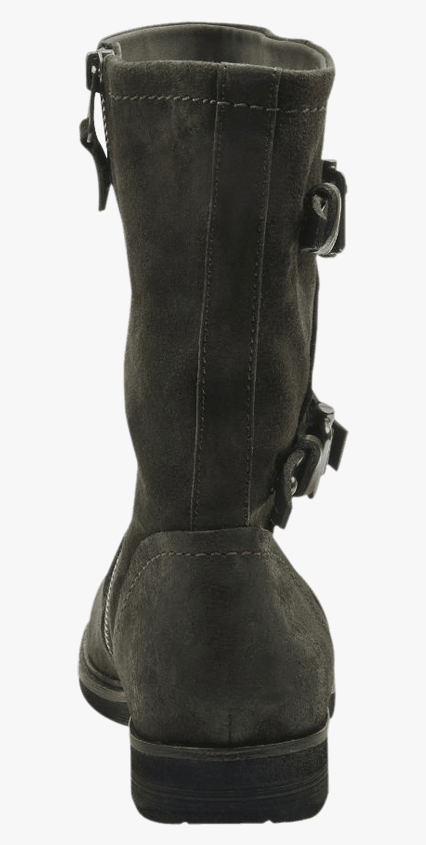 Causeway Womens Boot In Sable Back View 
 Class - Motorcycle Boot, HD Png Download