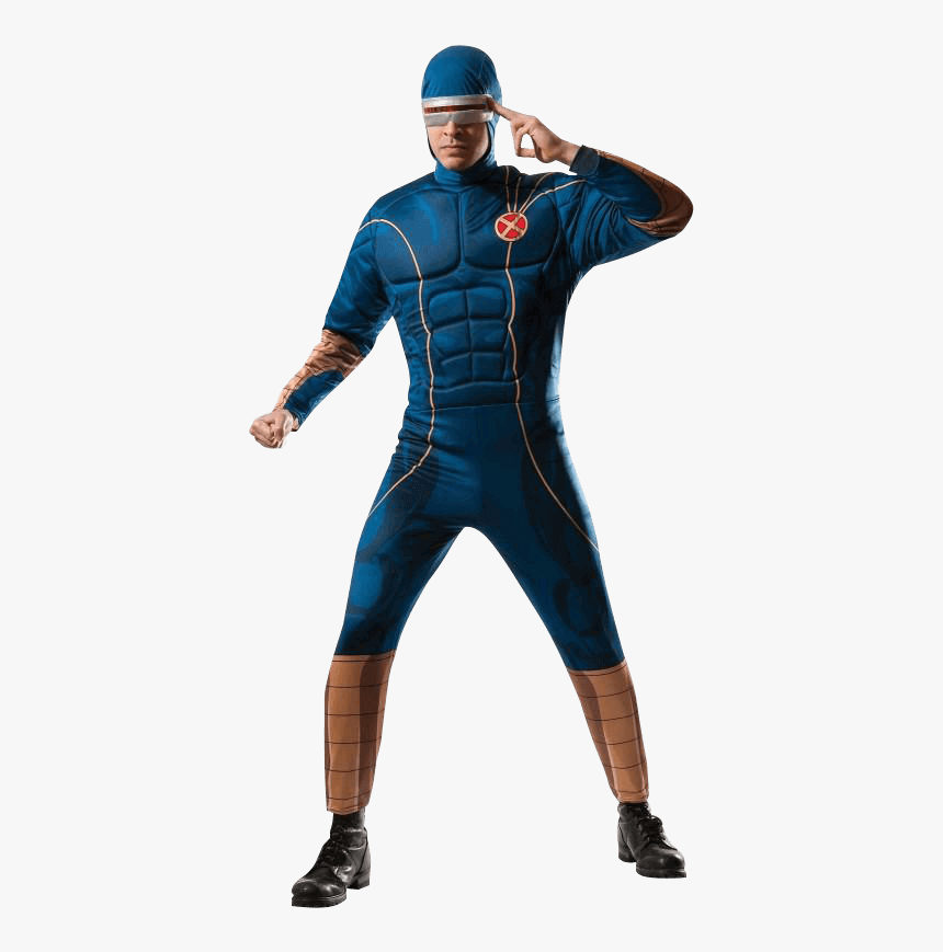 Adult X-men Cyclops Costume - X Men Marvel Costume, HD Png Download
