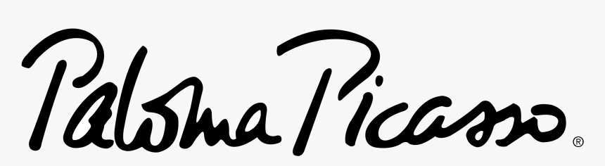 Paloma Picasso Logo Black And White - Paloma Picasso, HD Png Download