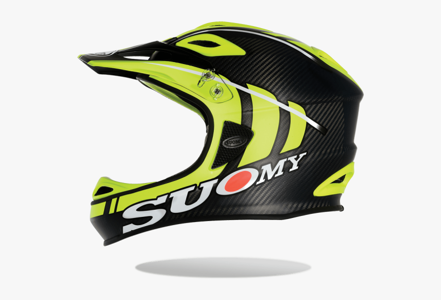 Carbon Fluo Yellow Matt - Suomy, HD Png Download
