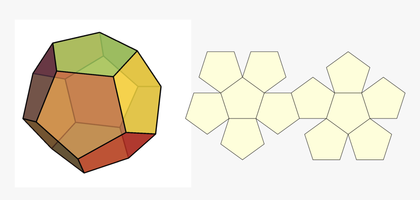 Dodecahedron , Png Download - Triangle, Transparent Png