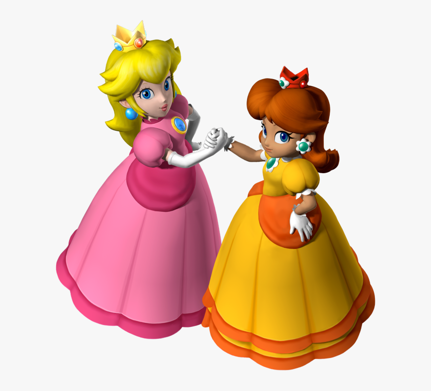 Image - Peach And Daisy, HD Png Download