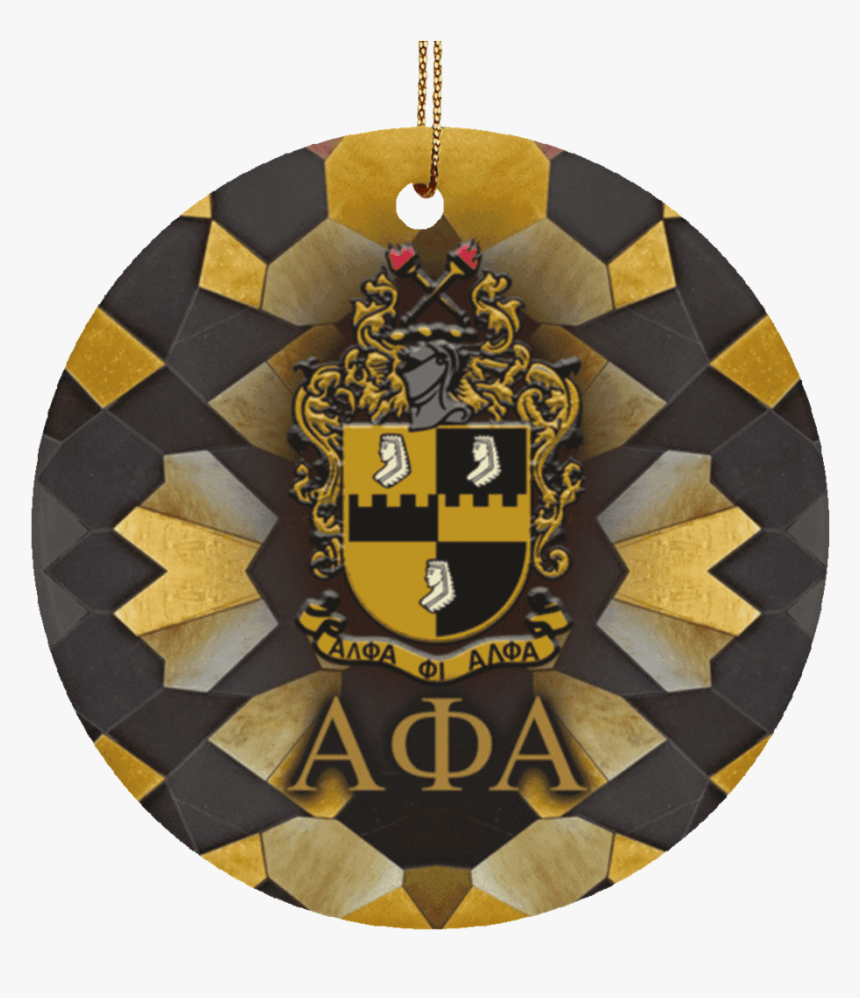 Alpha Phi Alpha Circle Ornament - Alpha Phi Alpha Christmas, HD Png Download