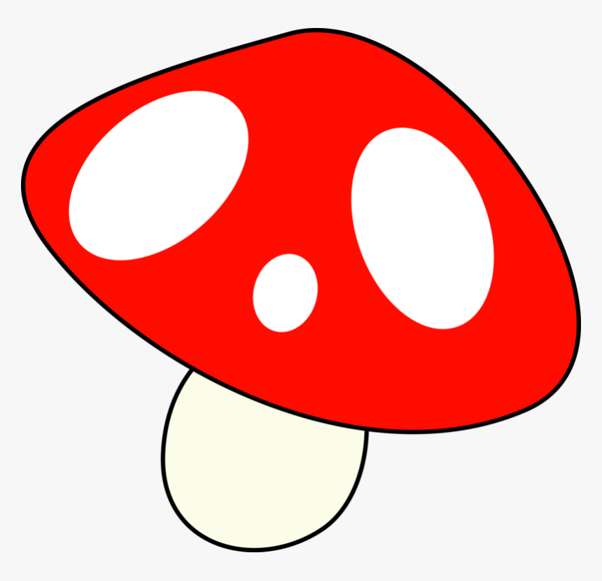 Mushroom Drawing Amanita Muscaria Download Free Commercial - Toadstool Clipart, HD Png Download