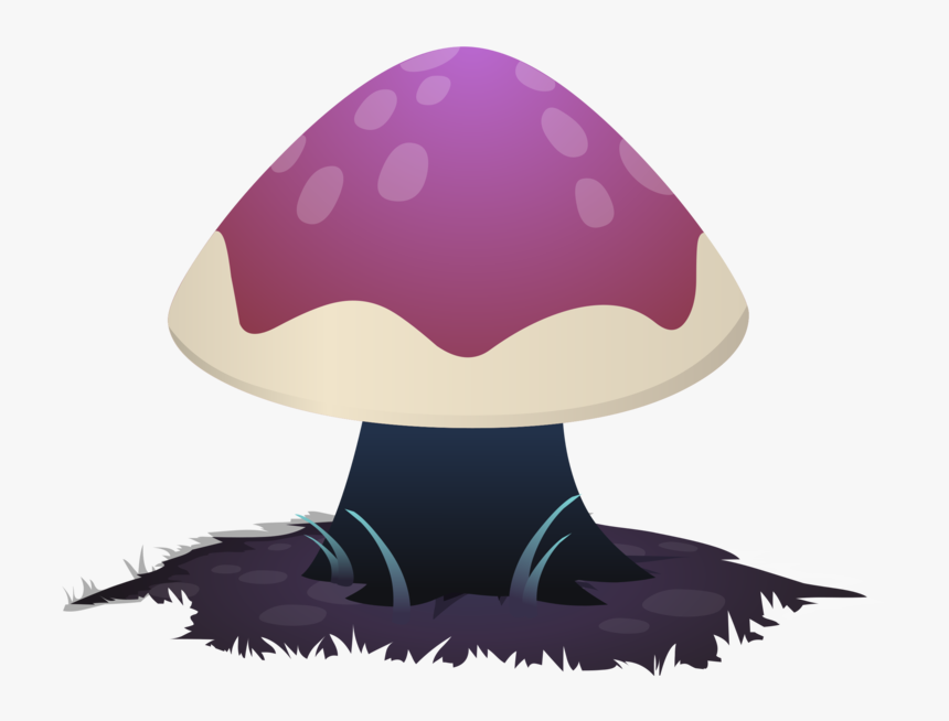 Mushroom,purple,violet - Cogumelo Psicodélico Png, Transparent Png