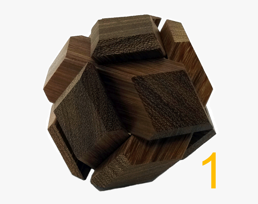 Insoma Wooden Burr Puzzle - Plywood, HD Png Download