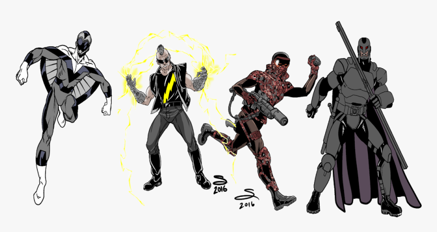 Drawing Marvel Ronin - Marvel Ronin Drawing, HD Png Download