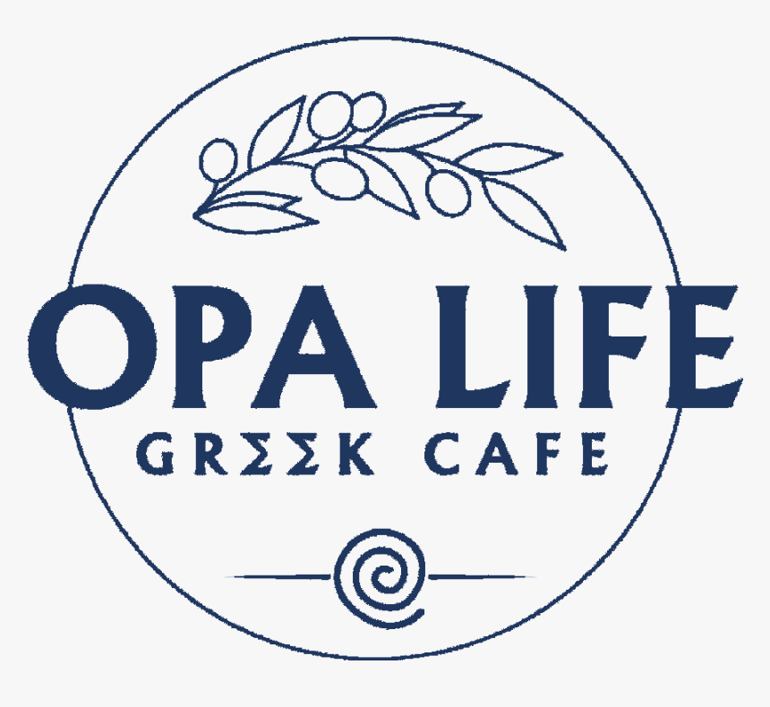 Opa Life Greek Cafe Logo, HD Png Download